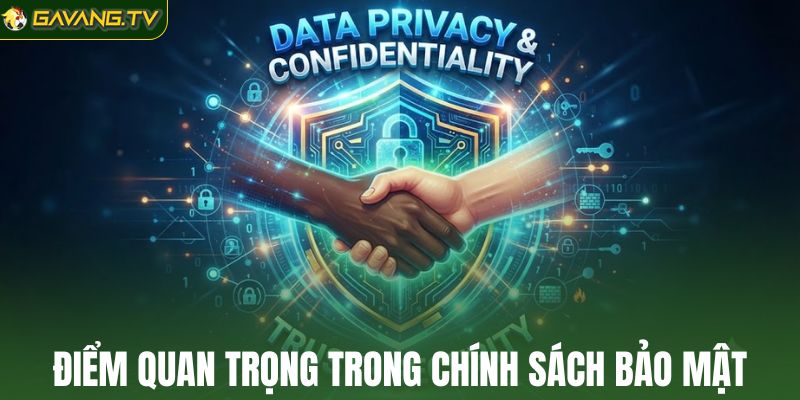Điểm quan trọng trong chính sách bảo mật của GavangTV