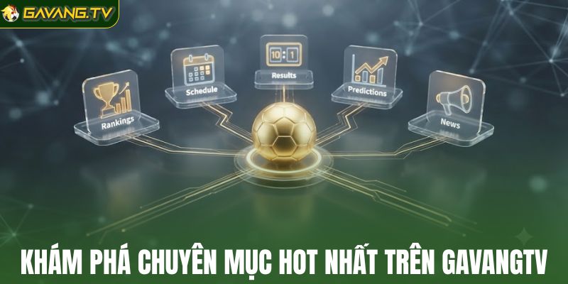 Khám phá chuyên mục hot nhất trên GavangTV