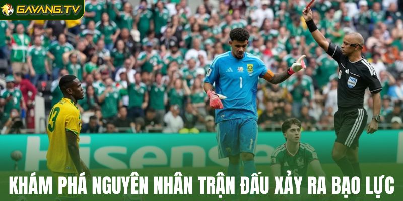 Khám phá nguyên nhân trận đấu xảy ra bạo lực 